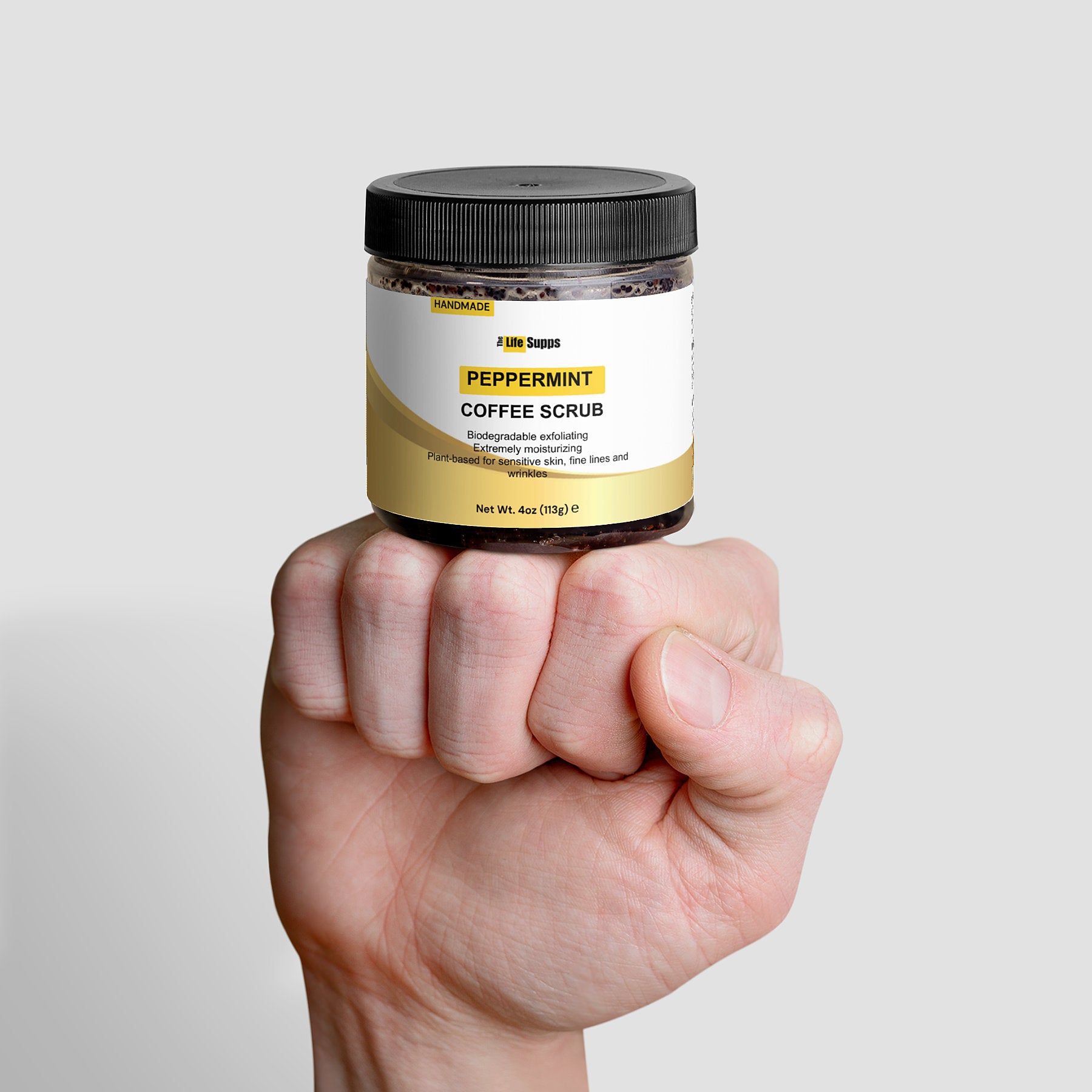 Peppermint Coffee Scrub – Exfoliating & Hydrating Skin Care