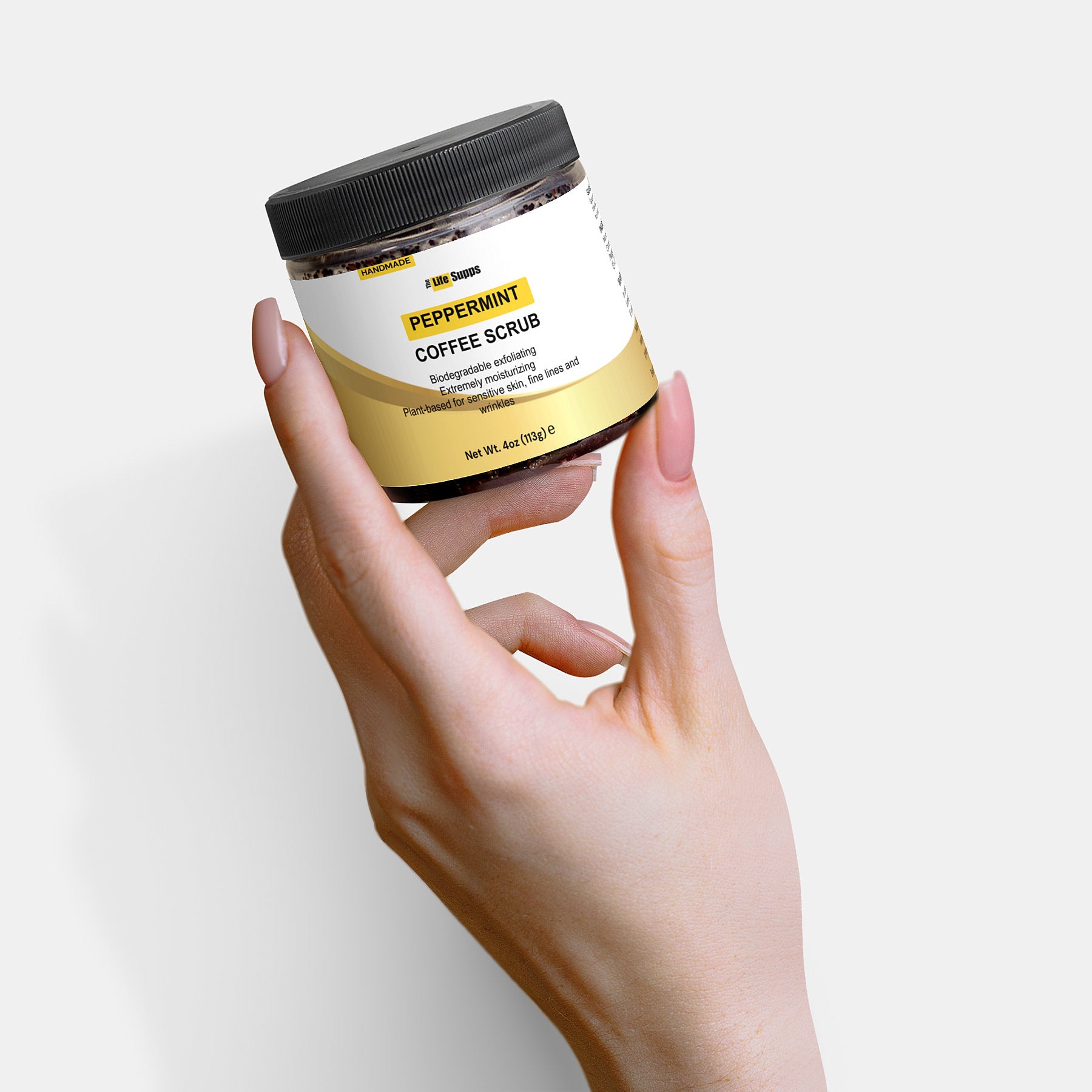Peppermint Coffee Scrub – Exfoliating & Hydrating Skin Care