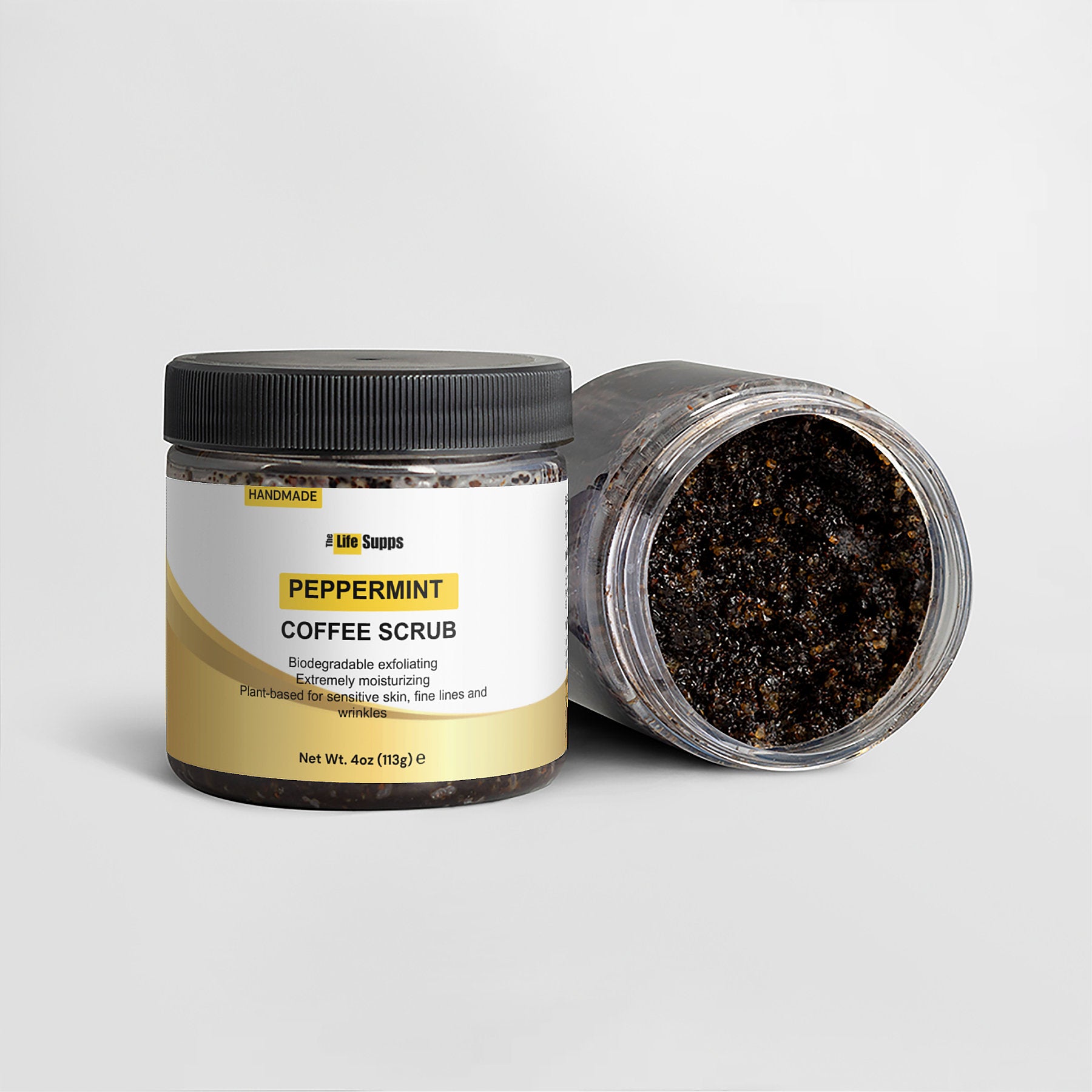 Peppermint Coffee Scrub – Exfoliating & Hydrating Skin Care