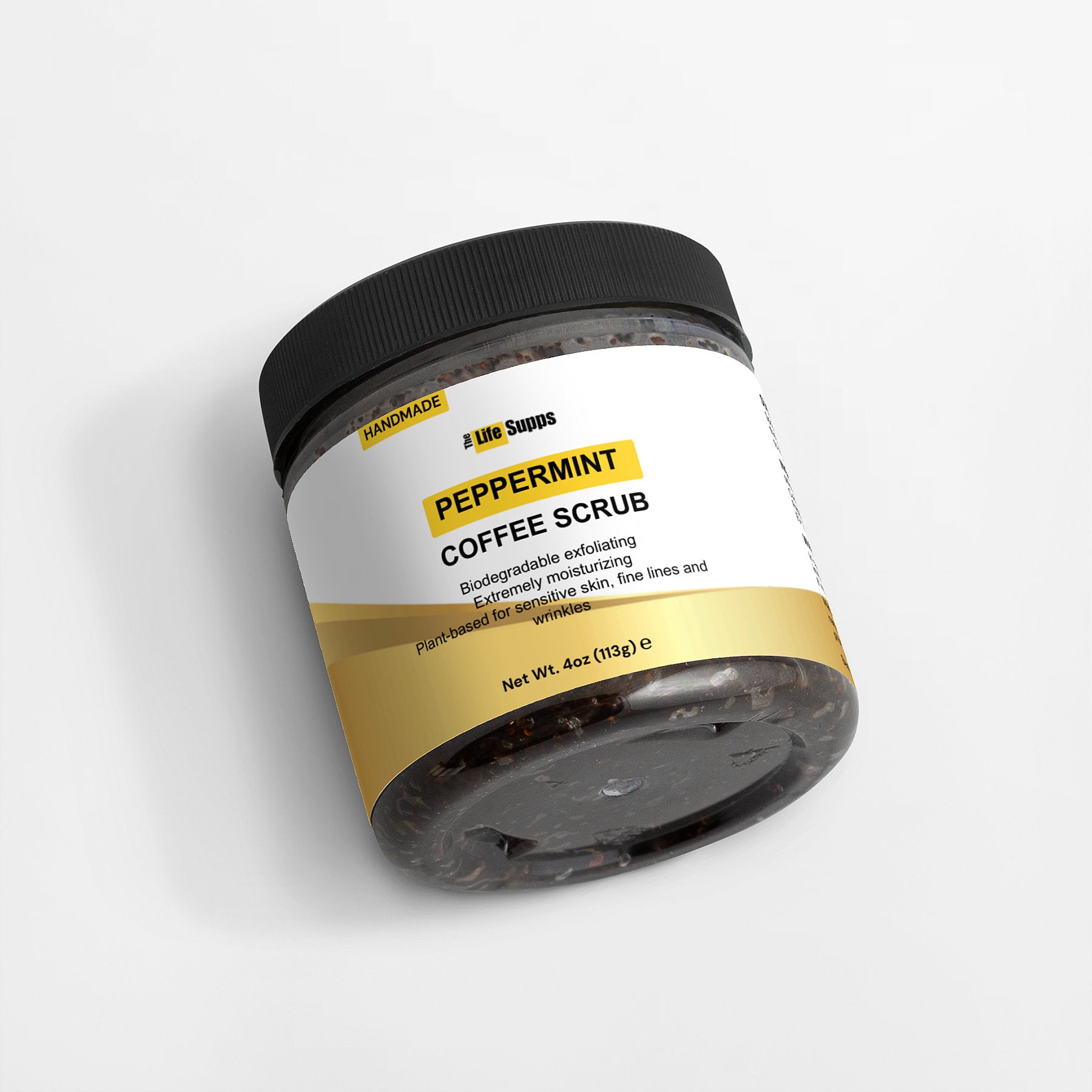 Peppermint Coffee Scrub – Exfoliating & Hydrating Skin Care