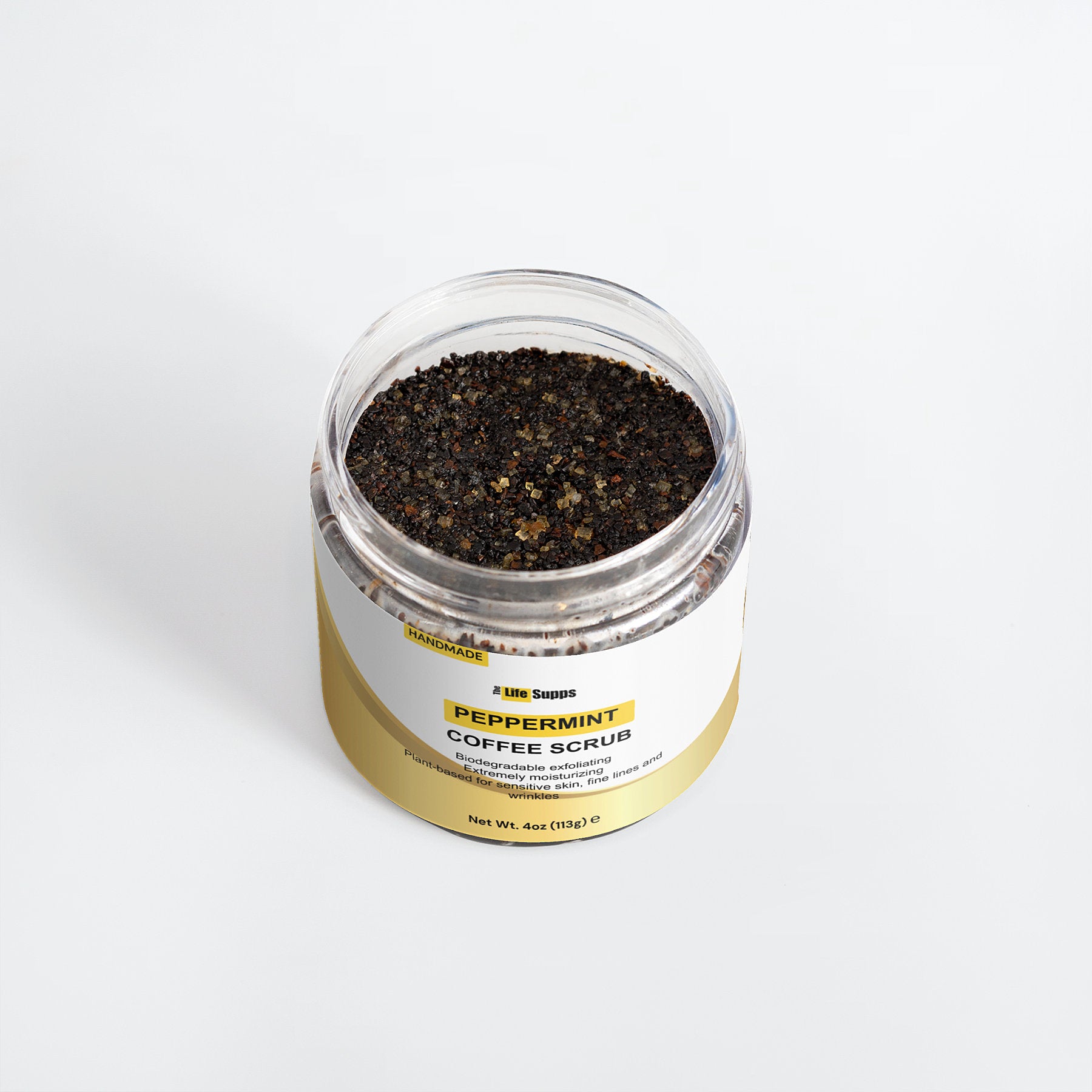 Peppermint Coffee Scrub – Exfoliating & Hydrating Skin Care