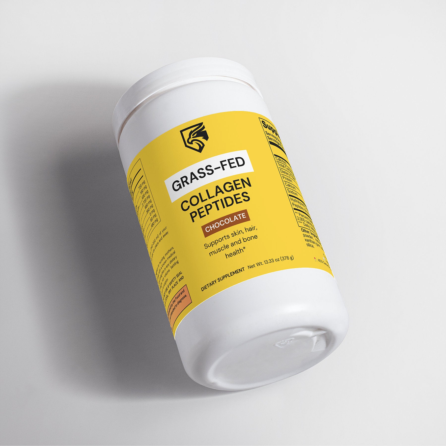 Grass-Fed Collagen Peptides Powder (Chocolate)