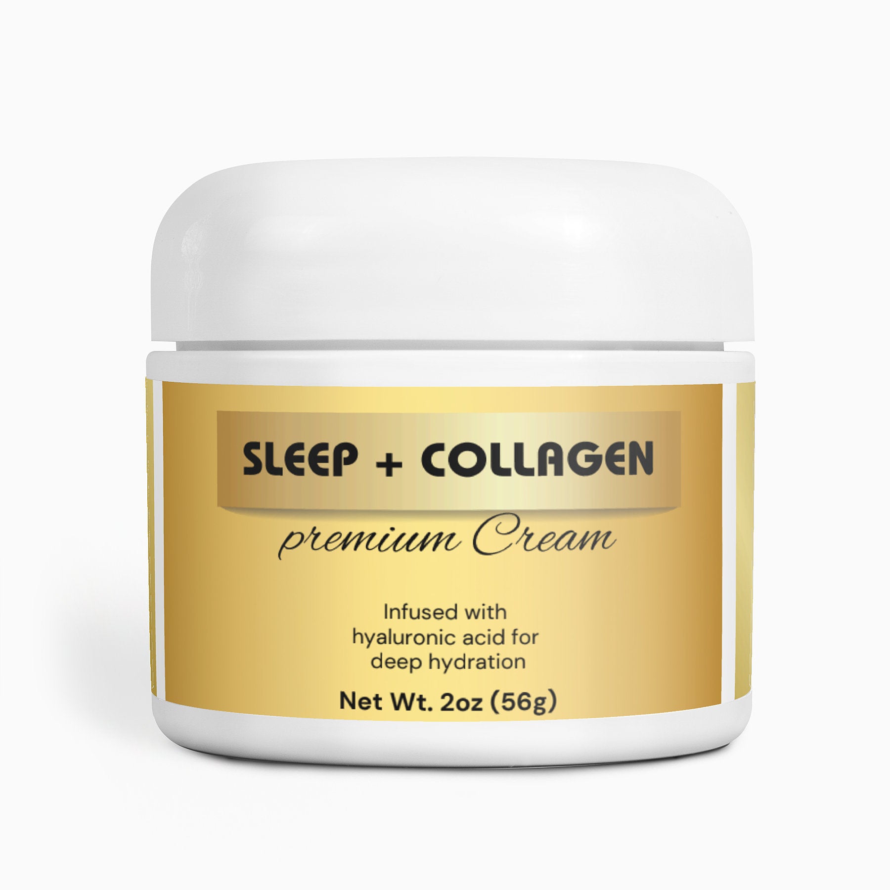 Sleep Plus Collagen Cream - Hydrating Night Moisturizer with Melatonin