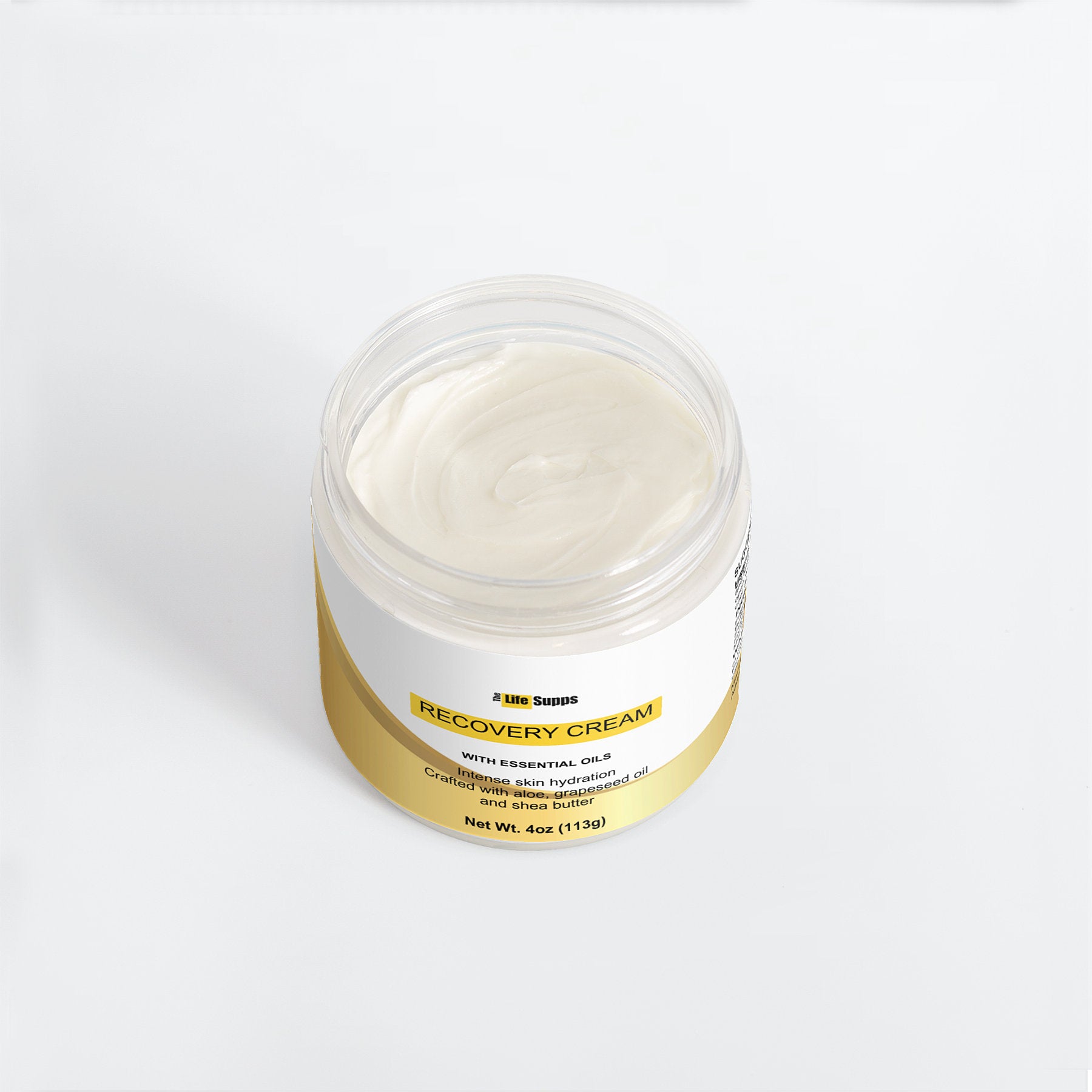 Recovery Cream with Aloe & Essential Oils - Hydrating & Soothing Skin Care